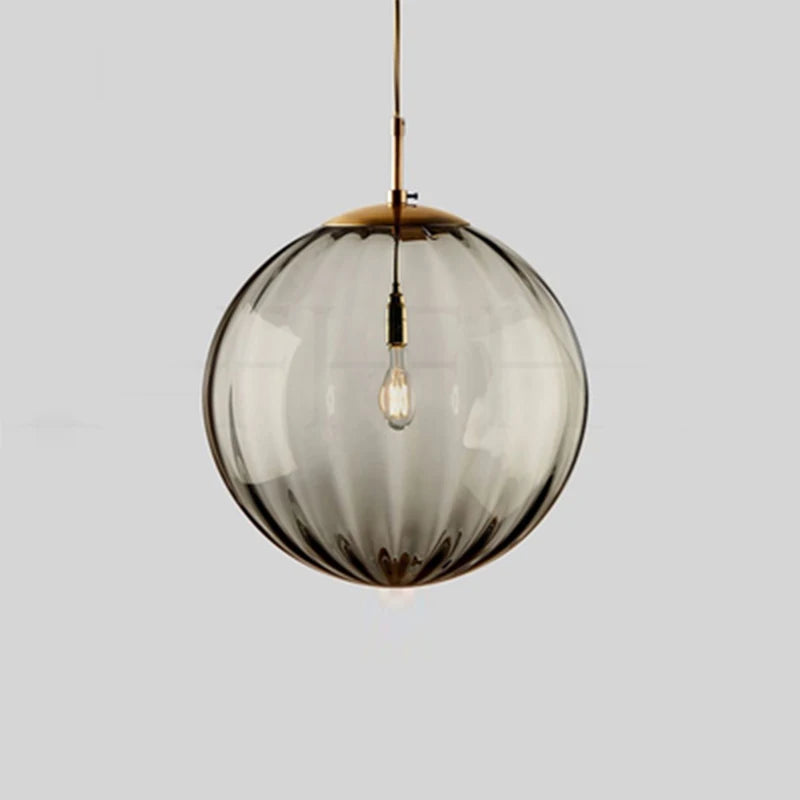 Nordic Modern Art Glass Pendant Light, Mini Multi-Color E27 LED Chandelier for Restaurant , Small Hanging Lamp Lighting Fixture