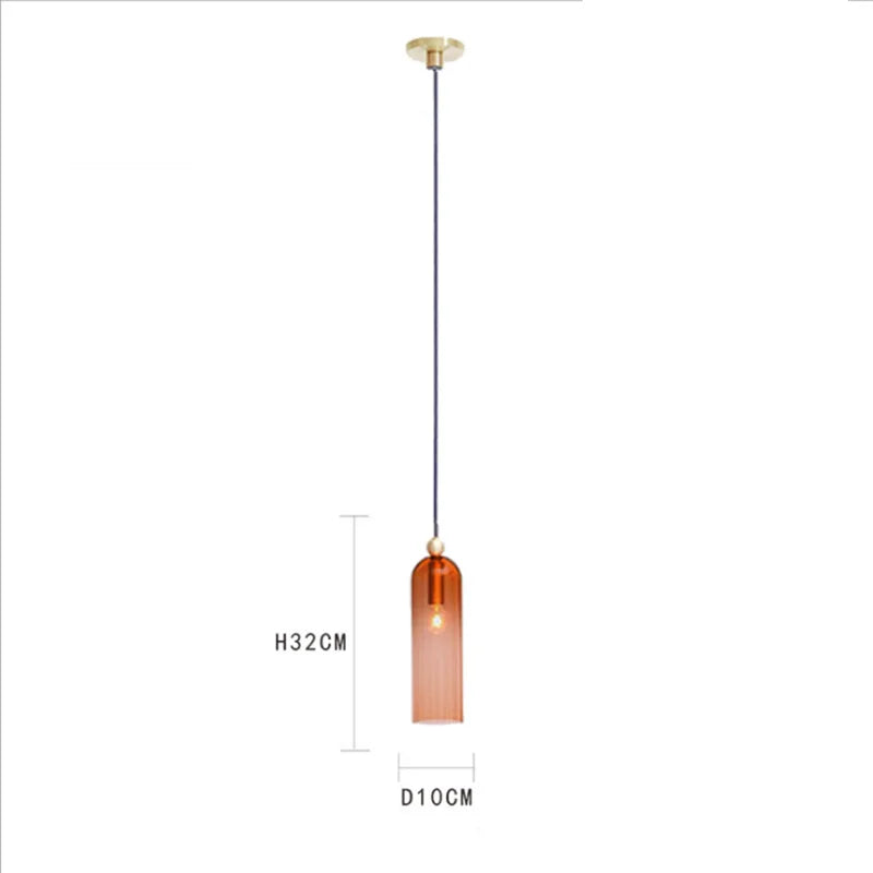 Modern Creative Single E14 Pendant Lamp Nordic DIY Combin Metal Bedroom Living room Dinning Room Decor LED Light Hanging Fixture
