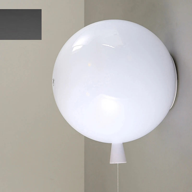 Colorful Balloons Acrylic Ball Wall Lamp for Bedroom Home Decor Modern Creative Children's Room E27 LED Wall Sconce Light