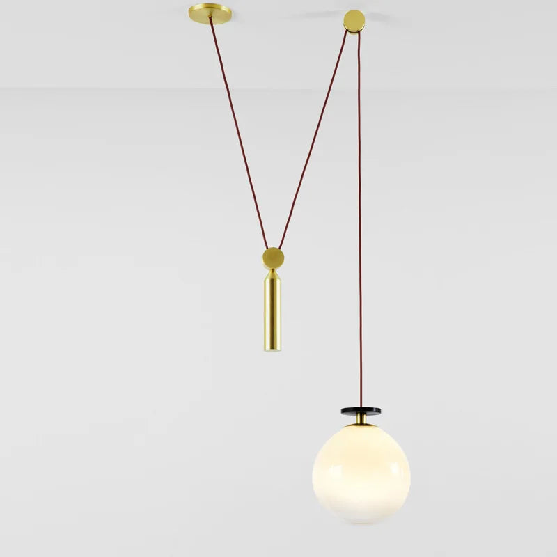 Modern Creative Single E14 Pendant Lamp Nordic DIY Combin Metal Bedroom Living room Dinning Room Decor LED Light Hanging Fixture