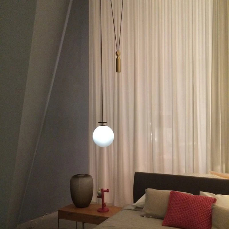 Modern Creative Single E14 Pendant Lamp Nordic DIY Combin Metal Bedroom Living room Dinning Room Decor LED Light Hanging Fixture