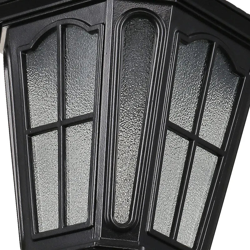 Vintage outdoor Aluminum pendant lamp E27 waterproof porch glass pendant light