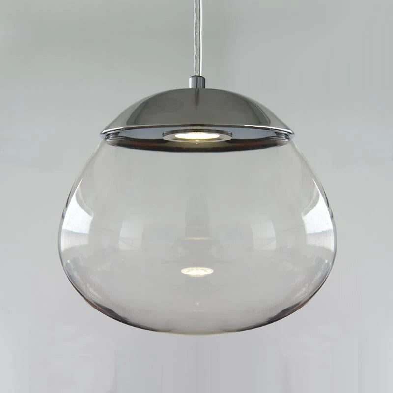 LED Light for Children Bedrooms Eggplant Crystal Pendant Light Hanging Light In Home for Bar Cafe Lamp Home Fixture Led Lamp