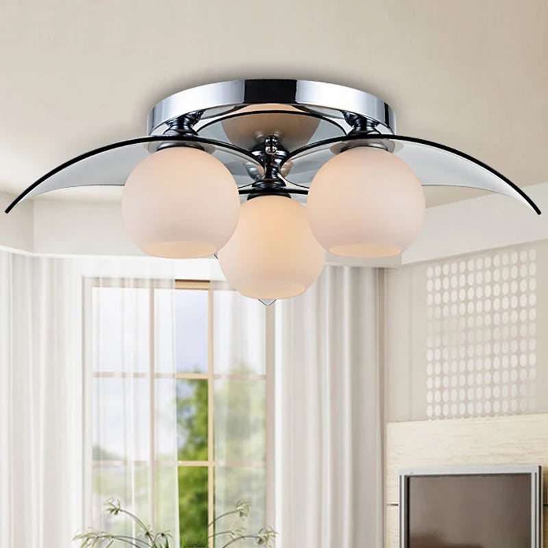 Modern K9 Crystal Colrful LED Light Chandelier Lamp Home Deco Glass Ball LED Chandelier Light Fixture Remoter Control