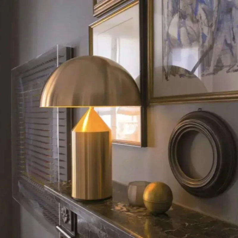 Nordic Mushroom Table Lamp - LED Desktop Light for Bedroom Living Room