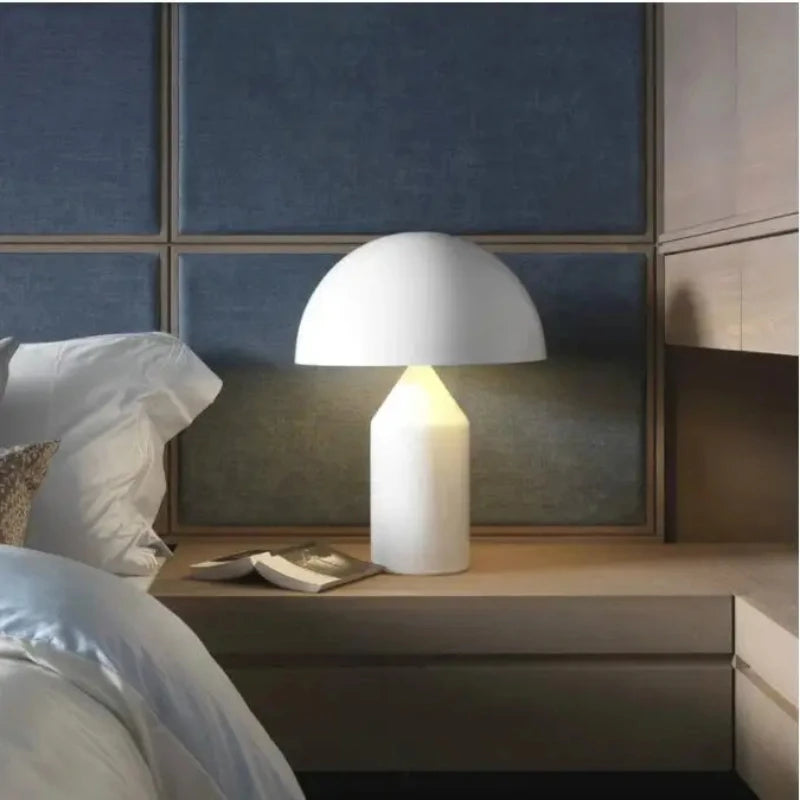 Nordic Mushroom Table Lamp - LED Desktop Light for Bedroom Living Room