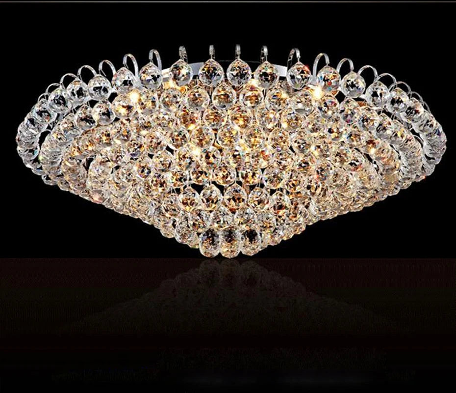 K9 Crystal Led Ceiling Lamp Modern Minimalist Bedroom Crystal Lamp Living Room Lights Restaurant Balcony Aisle Porch Lights