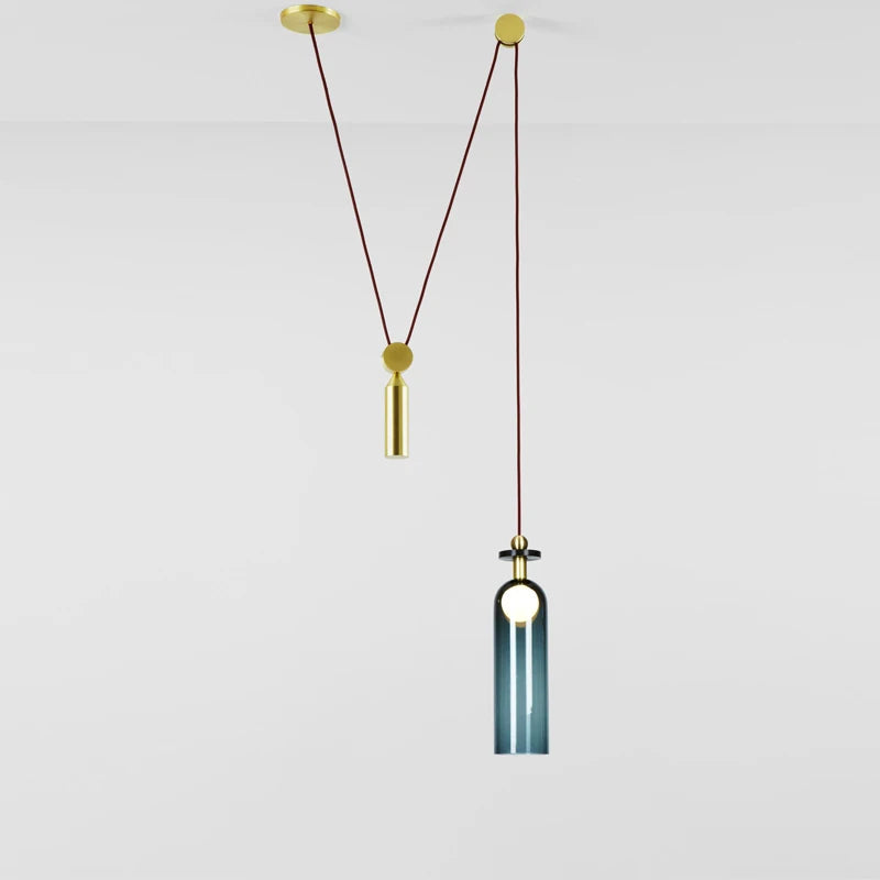Modern Creative Single E14 Pendant Lamp Nordic DIY Combin Metal Bedroom Living room Dinning Room Decor LED Light Hanging Fixture
