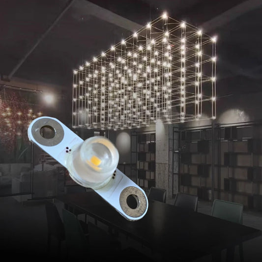 DC 12V LED Replacement Bulbs for Crystal Pendant Lights & Cube Chandeliers