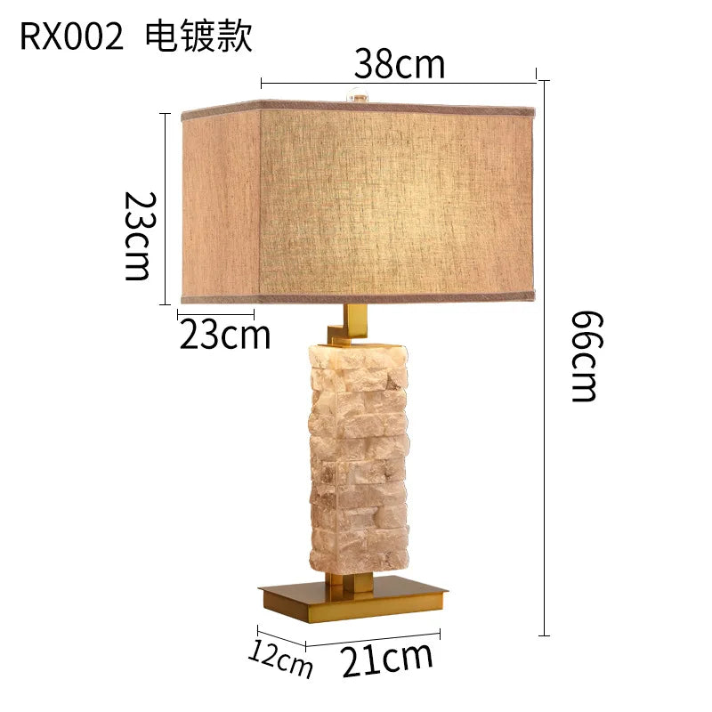 Modern Designer Marble Table Lamp For Living Room Home Decor European Relief E27 Led Bulb Desk Lamp With Square Fabric Shade