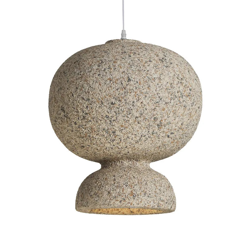 Wabi-sabi Resin Chandeliers For Restaurant Decor Japanese Personality Design E27 LED Bulb Pendant Light for Living Room