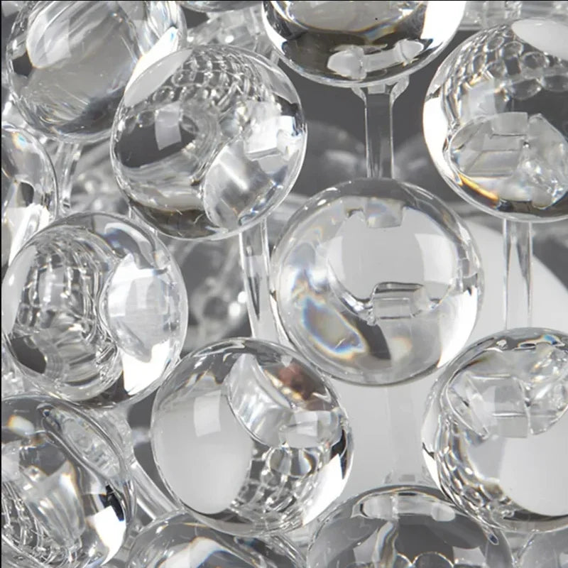 Acrylic Replacement Beads & Bows for Foscarini Caboche Pendant Lamp | Transparent Accessories