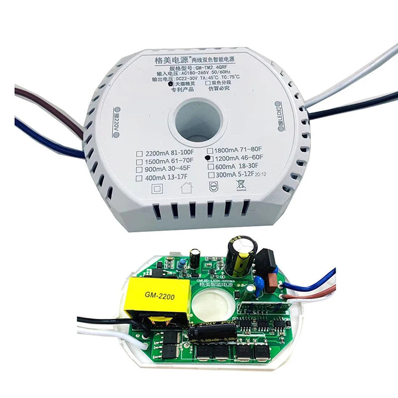 2.4G Wireless LED Driver | Stepless Dimming Power Supply for Nordic Chandeliers