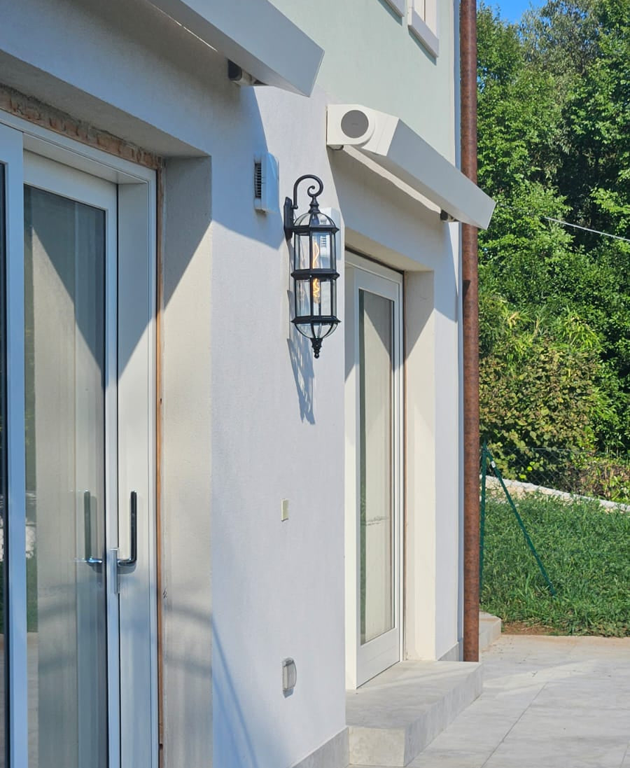 double long waterproof wall lamp for outdoor garden
