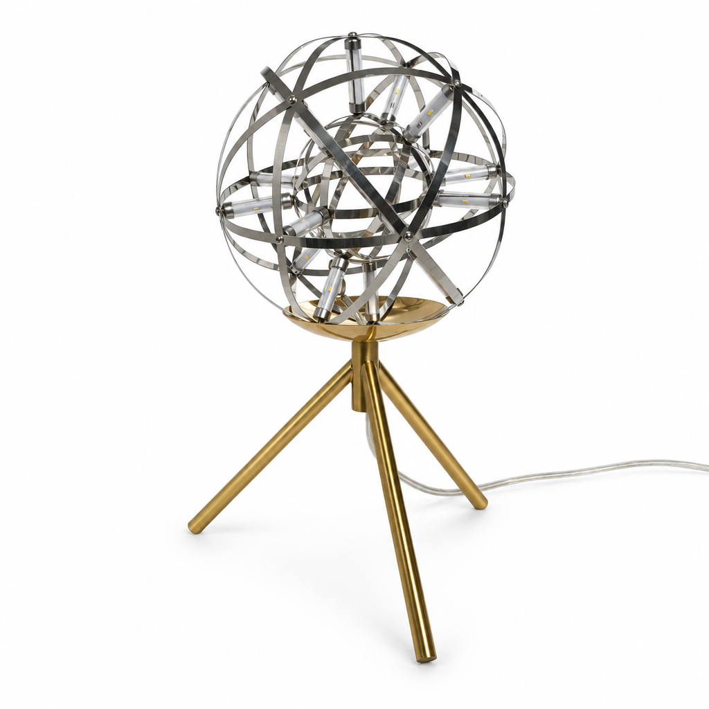 Raimond Ball Desk Lamp unlit on white background